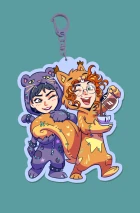 Брелок «Уля и Лиля»