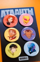 Комплект значков «Атланты»