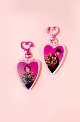 Брелок «Гром и Пчёлкина»