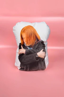 Подушка «Я тебя никогда не оставлю»