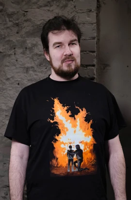 Футболка «Разумовский и Птица» XL